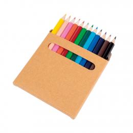 クラフト12色いろえんぴつ　ナチュラルの商品画像