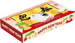 迎春干支BOXティッシュ40Wの商品画像