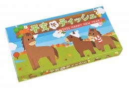 干支BOXティッシュ40Wの商品画像