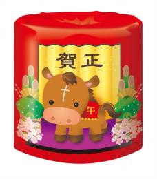 干支(午)トイレットロールダブル(27.5m)の商品画像