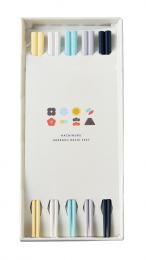 はちふく 八角箸五膳セットの商品画像