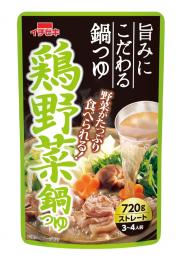 鶏野菜鍋つゆ720gの商品画像