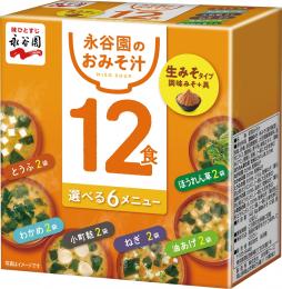 永谷園 生みそタイプ12食みそ汁の商品画像