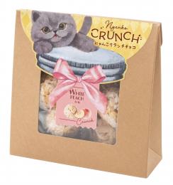 ベビーミャオ にゃんこクランチチョコ 白桃の商品画像