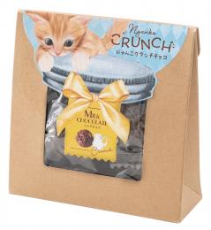 ベビーミャオ にゃんこクランチチョコ ミルクチョコの商品画像
