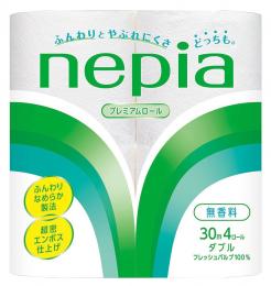 ネピア プレミアムソフトトイレット4ロールダブル(30m)の商品画像