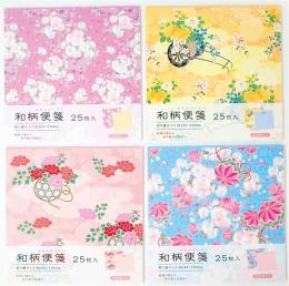 和柄便箋25枚入 1組の商品画像