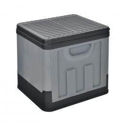 折り畳み防災トイレ1組(グレー)の商品画像