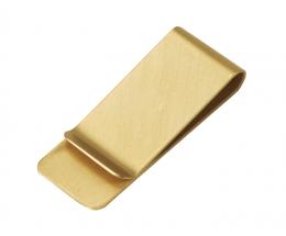 金色のマネークリップの商品画像