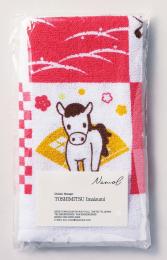 干支タオル/格子午の商品画像