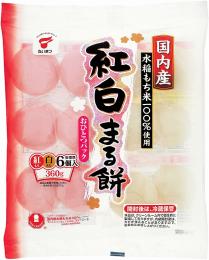 紅白まる餅360g(個包装)の商品画像