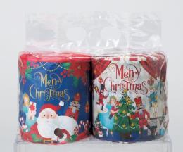 メリークリスマス/トイレットロール2ロールの商品画像