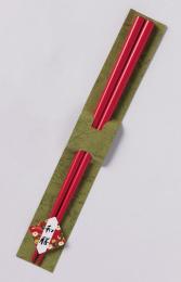 和膳若狭塗箸1膳 赤の商品画像