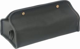 レザー調ティッシュケース ブラックの商品画像