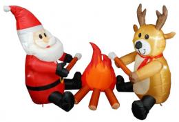 【店舗装飾品】エアーシーンディスプレイ サンタキャンプの商品画像