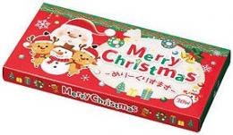 メリークリスマスBOXティッシュ30Wの商品画像