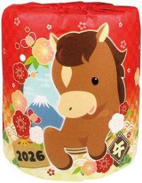 開運招福ロールティッシュ 干支 午の商品画像