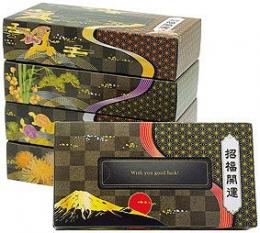 招福開運エコ寸BOXティッシュ100W5個組の商品画像