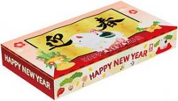 迎春BOXティッシュ40W 午の商品画像