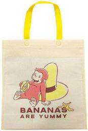 おさるのジョージ不織布トートバッグの商品画像