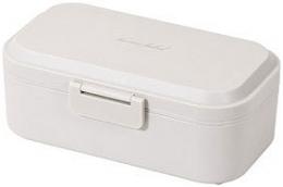 ホームレーベル電気ランチボックス グレーホワイトの商品画像