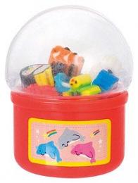 ガチャッと!水族館のお友達ミニ消しゴムの商品画像