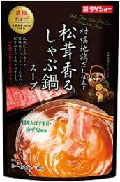 しゃぶ鍋スープ 松茸香る味の商品画像