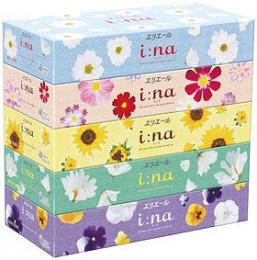 エリエールi:na(イーナ)ティシュー150W5個組の商品画像