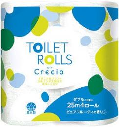 クレシアトイレットロール4ロール(ダブル)の商品画像