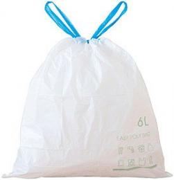 ひも付きイージーポリ袋6L用 15枚入の商品画像