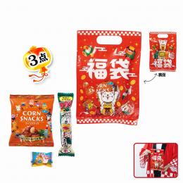 まねきねこ福袋 駄菓子3点セット 2026の商品画像