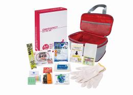 圧縮できる非常持出11点セットの商品画像