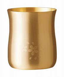 金の贅「桜」   ステンレスチアーズタンブラー 380mlの商品画像