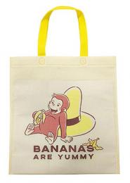 おさるのジョージ不織布トートバッグの商品画像