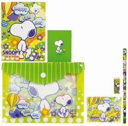 スヌーピーBIGポーチ付文具セットの商品画像