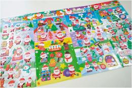 スノーキッズクリスマスシールの商品画像