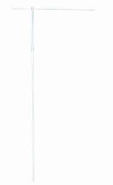 3mスタンダードポール(白・横棒85cm)の商品画像