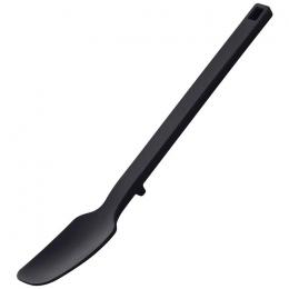 【名入れ代込】 tower | シリコーンスプーン タワー ブラック　※版代別途の商品画像