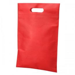 不織布バッグ(小判抜き)(レッド)の商品画像