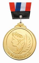 メダル「ヴィクトリー」金　※個人宅配送不可の商品画像