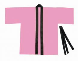 カラー不織布ハッピ子供用J桃　※個人宅配送不可の商品画像