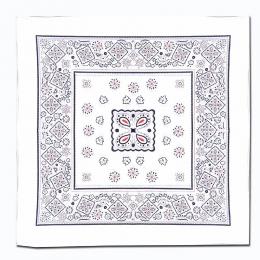 バンダナ 白　※個人宅配送不可の商品画像