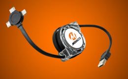 [名入代込み4色シルク] USBケーブル Motionの商品画像