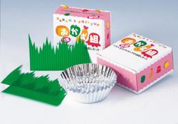 おかず組　10枚(ホイルカップ浅型10枚・抗菌バラン3枚)の商品画像