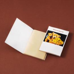 あぶらとり紙(茶紙)　クマのおやこP　100枚入の商品画像