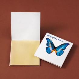 あぶらとり紙(茶紙)　チョウP　100枚入の商品画像