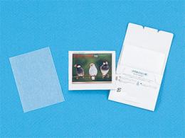 ノベルティ向けあぶらとり紙(白紙)　文鳥N　10枚入　1000個セットの商品画像