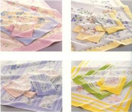 プリントフェイスタオル　柄込　透明袋入の商品画像