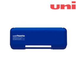 三菱　ユニ パレット(両開きふでばこ)　青 事務用品の商品画像