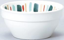 美濃焼 8cmスタックボウル_Dia Ceram グリーントクサ (個箱・名入れ代は、別途見積)の商品画像